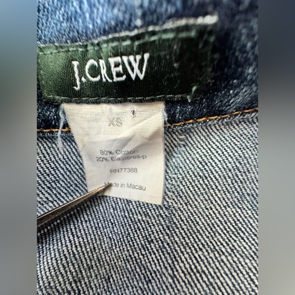 JCrew Vintage Green Label Jean Jacket,women - Picture 7 of 9